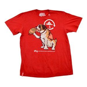 Mens LNG Premium‎ Fit Short Sleeve Graphic Tee Red Sz XL